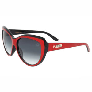 Shiny Black-Red w/ Smoke Gradient Lens